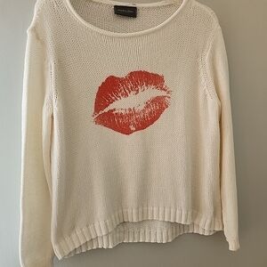 Lips Sweater By Wooden Ships
